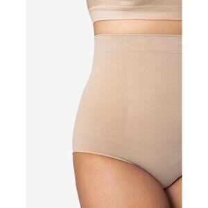 Shapermint Empetua Womens Size M-L High Waisted Shaper Panty in Nude $40 1128